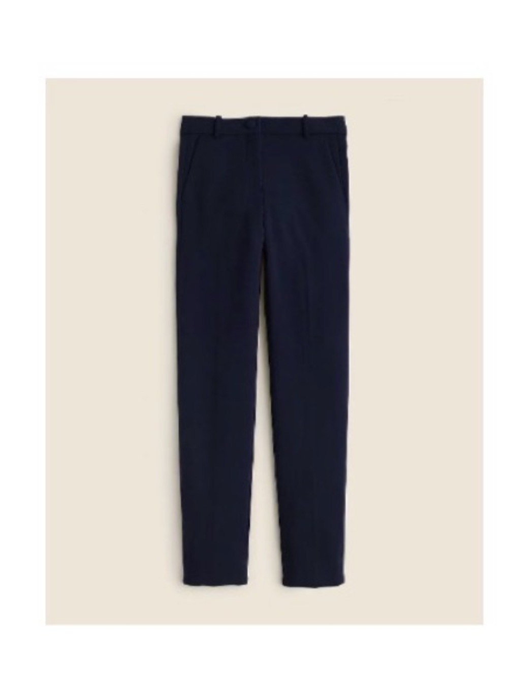 J.Crew NEW High rise Cameron pant in four season stretch size 14 NAVY